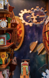 DIY Book Nook Boekensteun Interstellar Bookend, ToneCheer