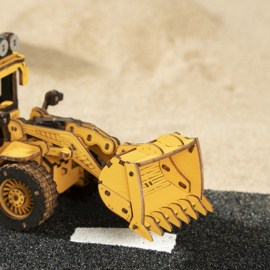 Houten Puzzel 3D Bulldozer, Robotime