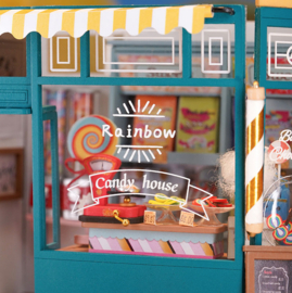 Rainbow Candy House, Robotime DG158