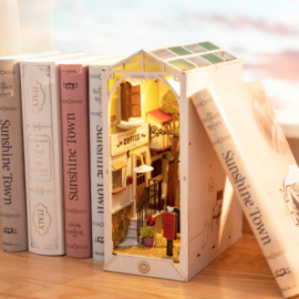 Book Nook Boekensteun Sunshine Town, Robotime TGB02