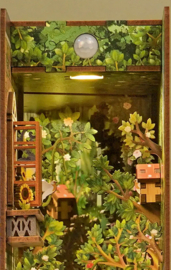 DIY Book Nook Boekensteun The Secret Garden Bookend, ToneCheer