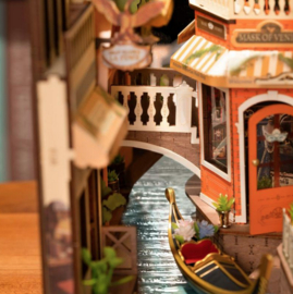 Book Nook Boekensteun Romantic Venice, Robotime, TGB08
