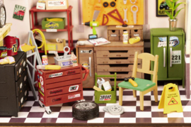 DIY Huisje Garage Workshop, Robotime