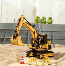 Houten Puzzel 3D Excavator, Robotime