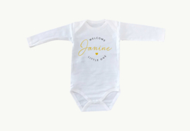 Baby Romper Welcome Little One