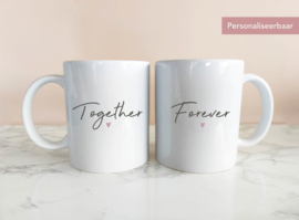 Set Mokken Together Forever met Naam