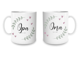 Giftbox aankondiging Opa en Oma / Oom en Tante