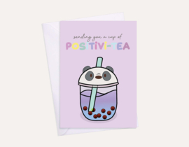 Kaart Sending You A Cup Of Positivi-Tea