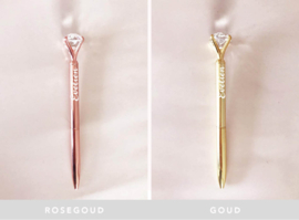 Diamant Pen Roségoud - Goud