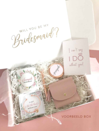 Create You're Bridesmaid Giftbox 3 Items