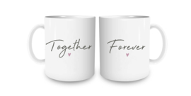 Set Mokken Together Forever met Naam