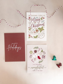 Kaarten Christmas Set