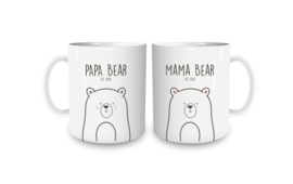 Giftbox Mama, Papa & Baby Bear Compleet