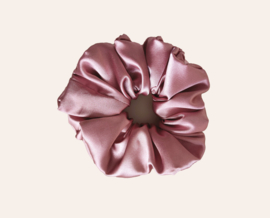 Scrunchie -  Satin Dusty Rose