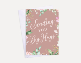 Kaart Sending Big Hugs