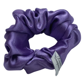 Scrunchie Lila satijnstof