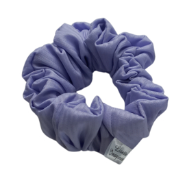 Scrunchie Paars met reliëf