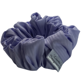Scrunchie Paars met reliëf