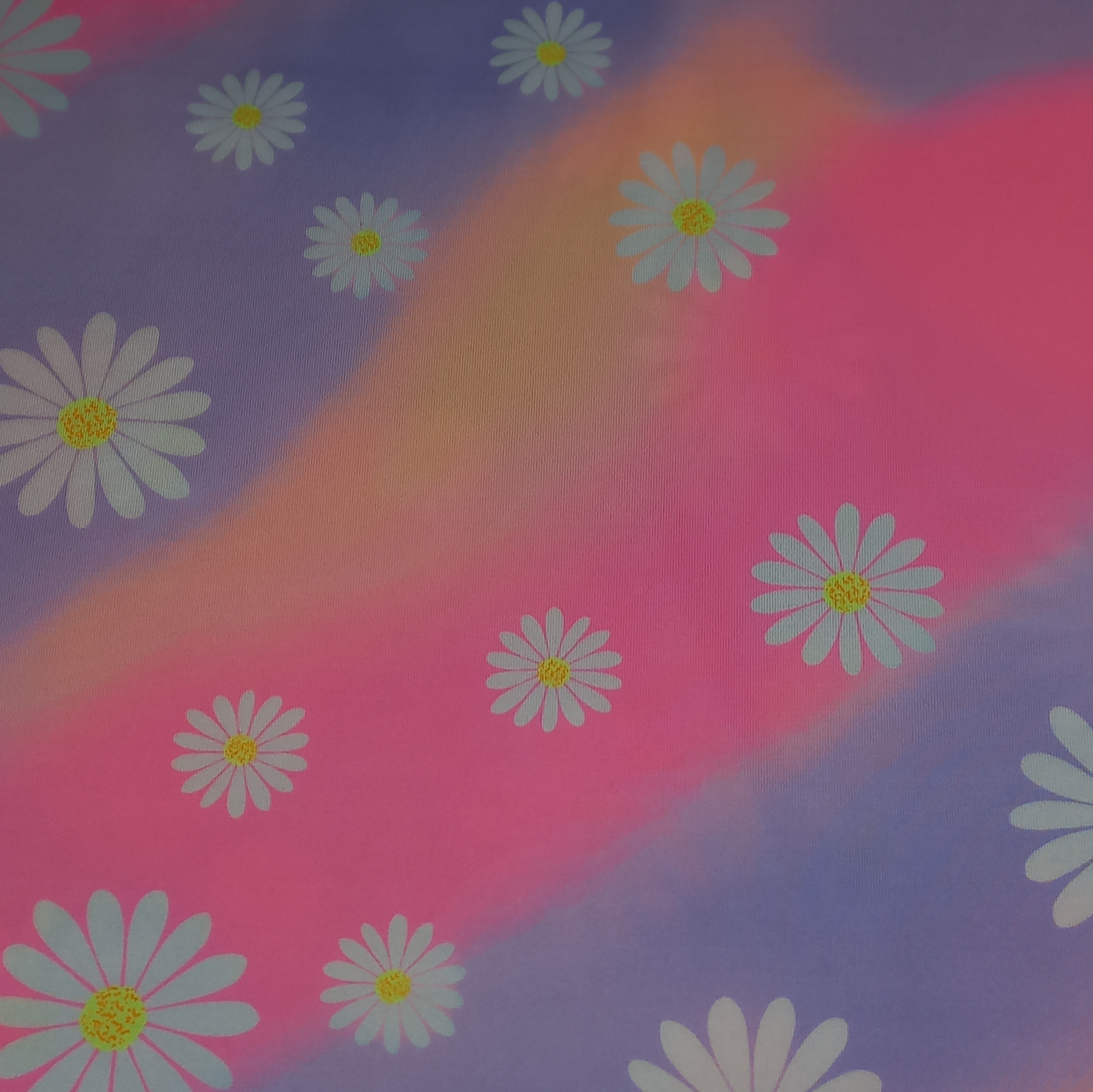 Zwemscrunchie Pastel met bloemen
