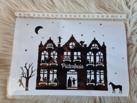 Sinterklaas - Pietenhuis | ca 20x30