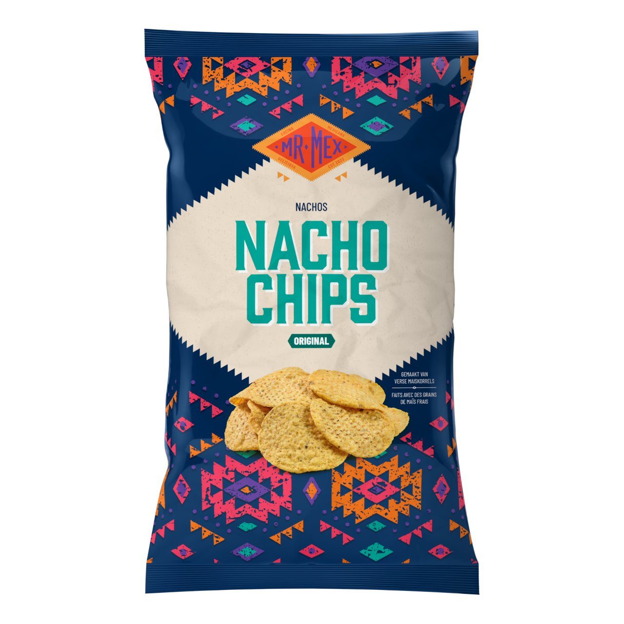 Nacho chips original zak 475gr