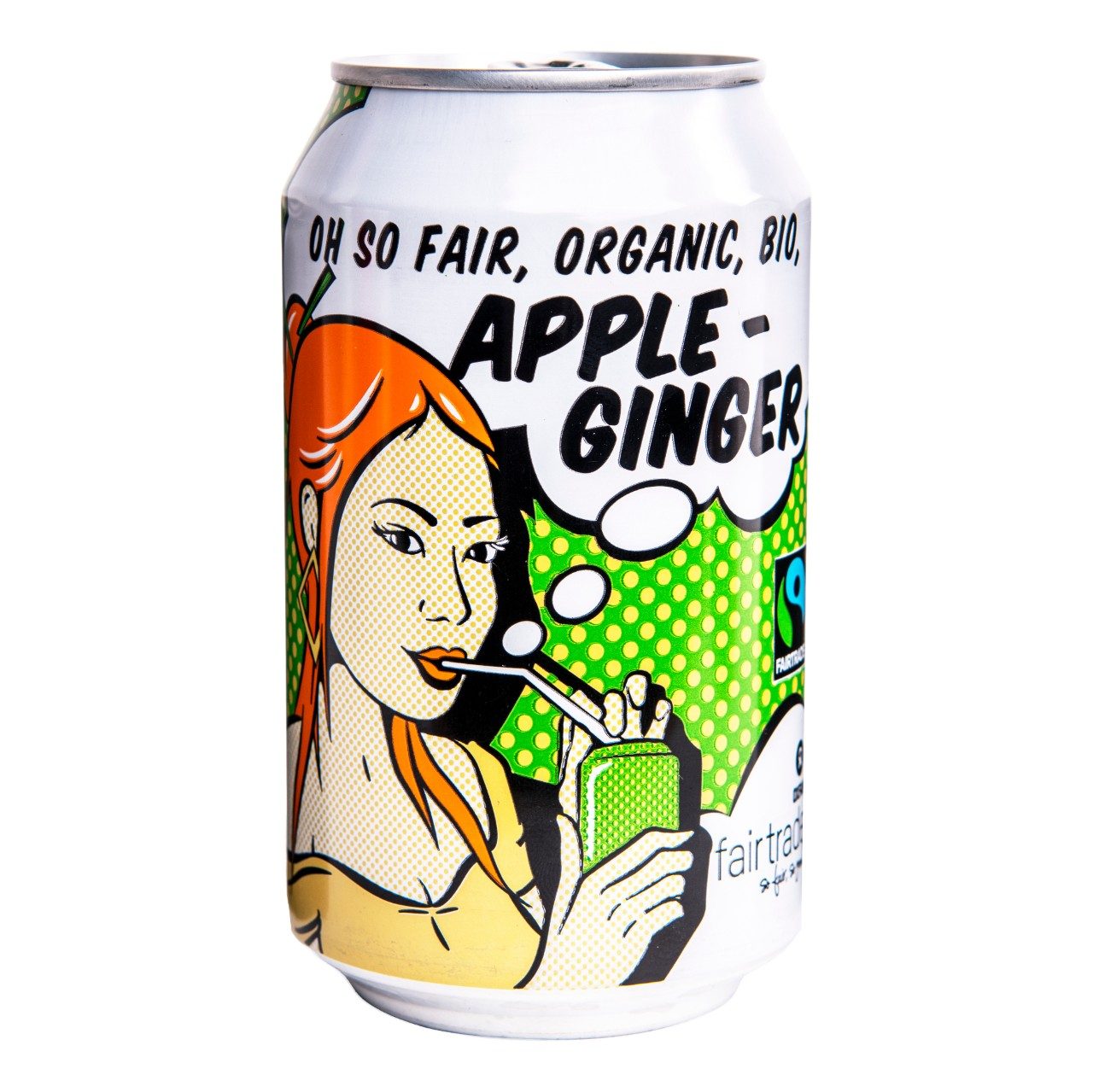 Limonade Appel-Gember Fairtrade Bio