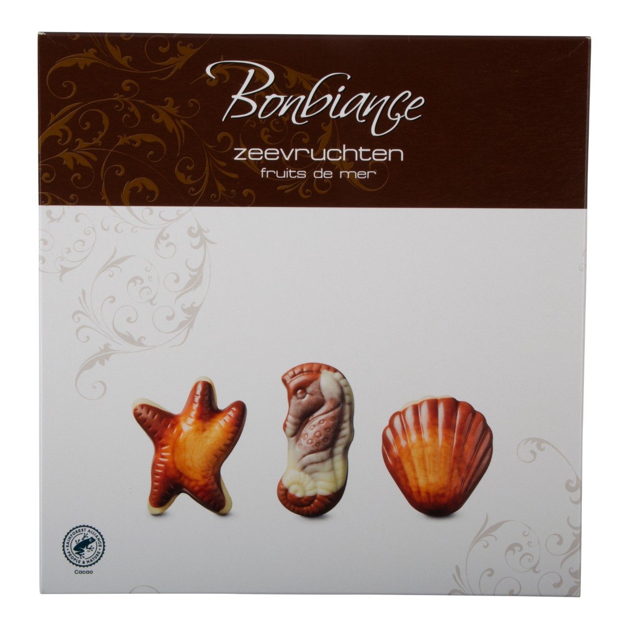 Chocolade zeevruchten Merk: Bonbiance 250gr