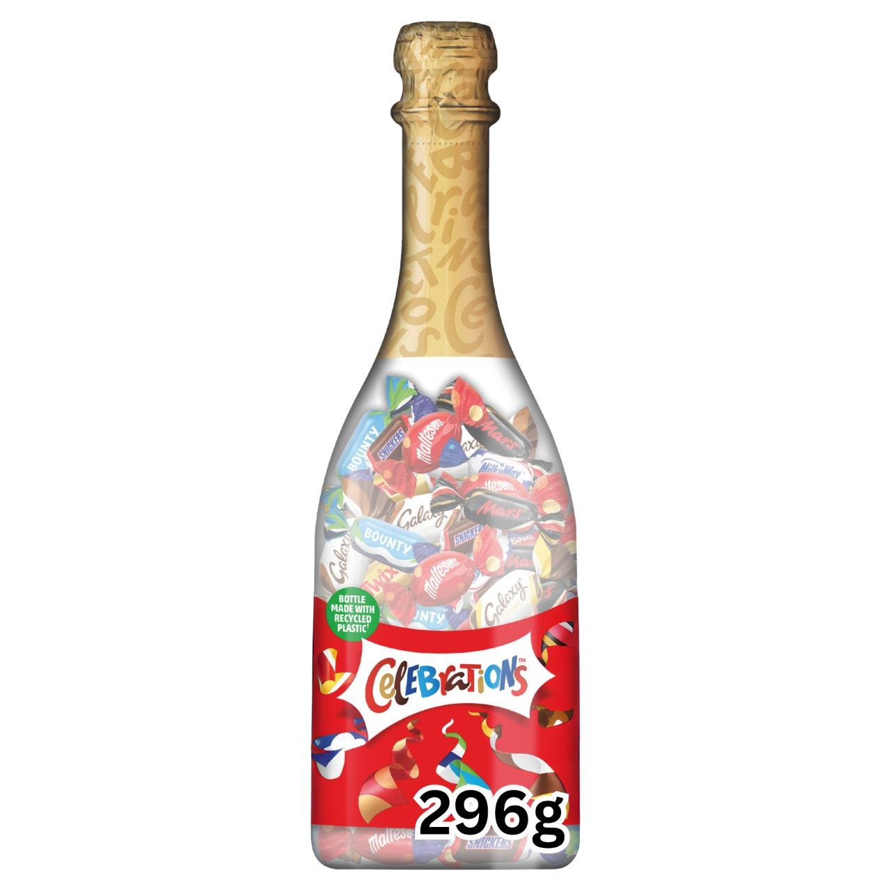 Chocolade Snoepjes Assortiment Geschenk in fles