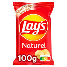 Lay's Naturel Chips 100 gr