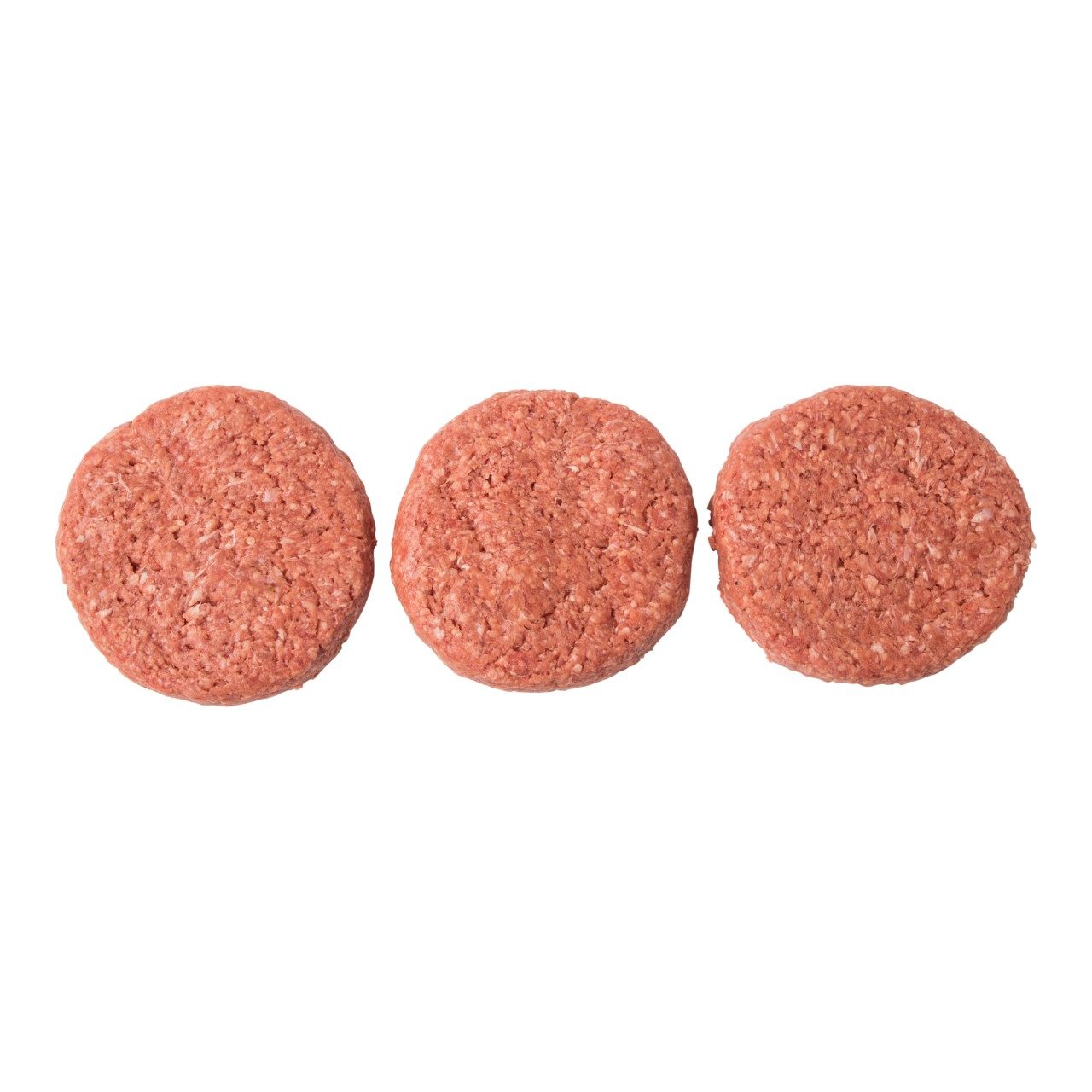 Runder hamburger IE 3 stuks 450gr