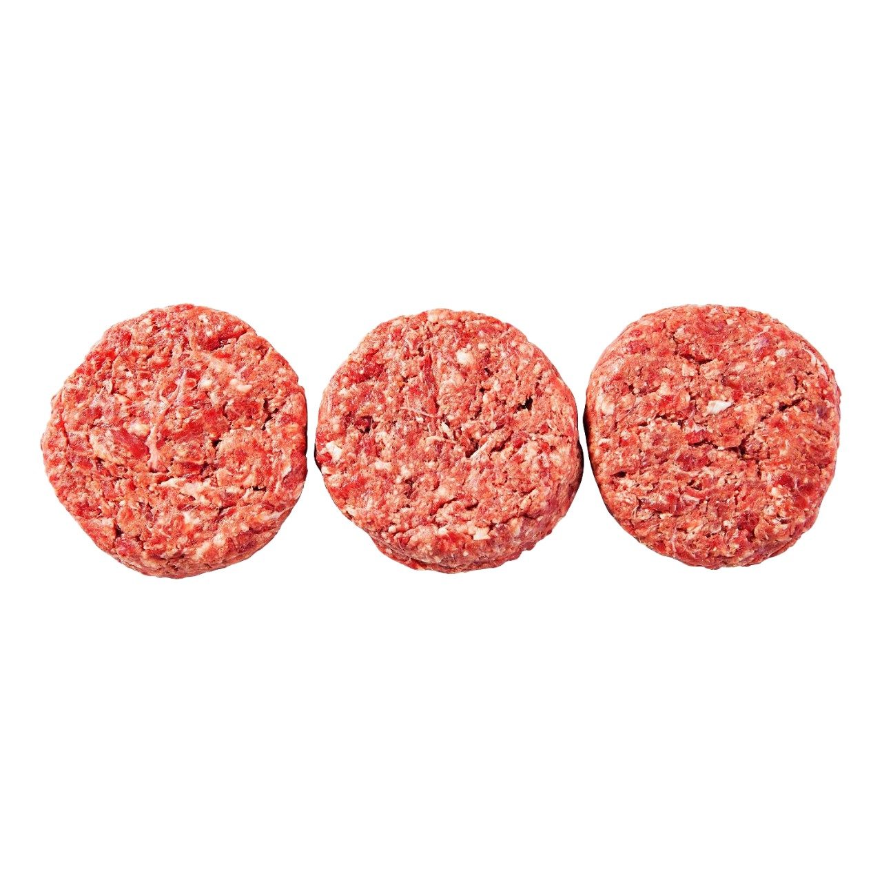 Halal runder hamburger