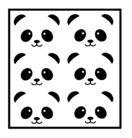 Traktatie stickers | Panda