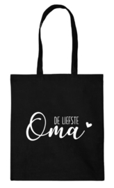 Katoenen shopper | De liefste oma