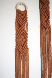 Macramé hanger Bruin
