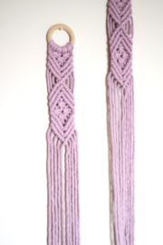 Macramé hanger Lila