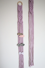 Macramé hanger Lila