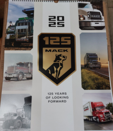Amerikaanse Mack Trucks kalender 2025