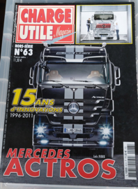 Charge Utile - Hors-serie N0.63 MERDEDES ACTROS  1996  - 2011