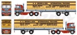 Mack F700 6x4 Brown