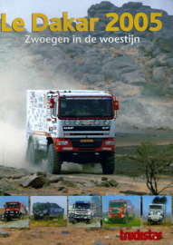 Truckstar Le Dakar zwoegen in de Woestijn