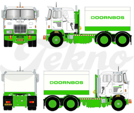 Mack F700 met bak DOORNBOS