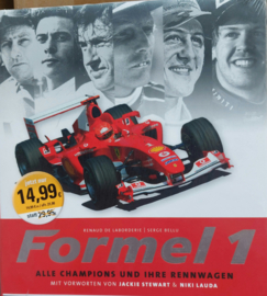 FORMEL 1 alle champions und ihre rennwagen