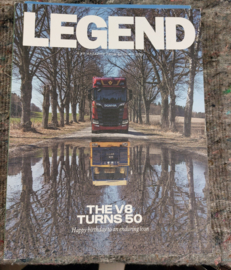 SCANIA THE LEGEND V 8 TURNS 50