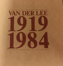 VAN DER LEE 1919 TOT 1984