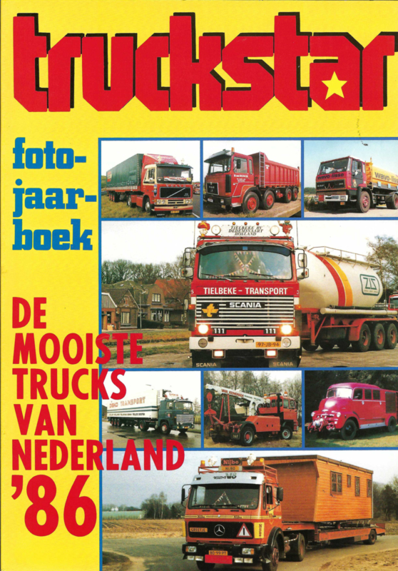 Truckstar foto - jaarboek  1986