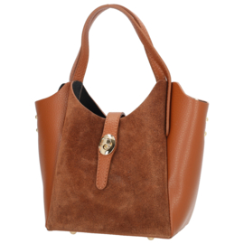 Charm London Vittoria handtas cognac