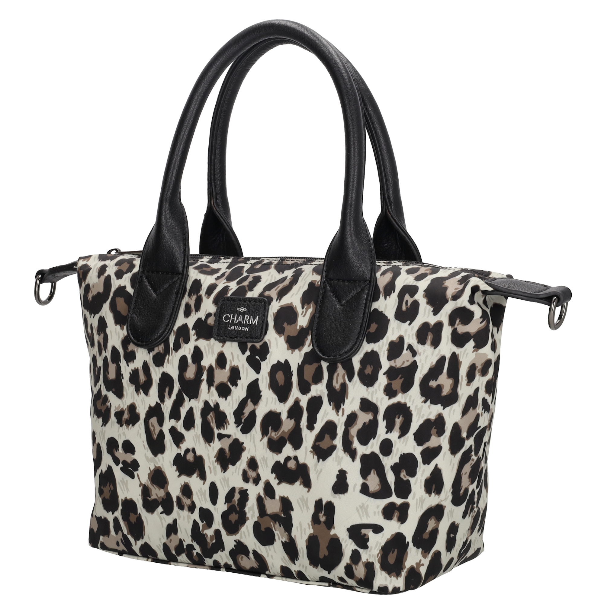 Charm London Buckingham handtas luipaard beige