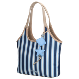Zebra Trends Mira shopper middenblauw