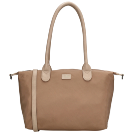Charm London Buckingham mono shopper licht taupe