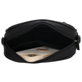 Charm London Mullberrry street crossbodytas  zwart